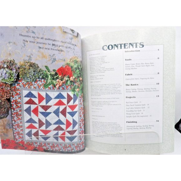 Start Quilting by Alex Anderson Quilt Patterns ©1997 C&T Publishing Beginner - Picture 4 of 9